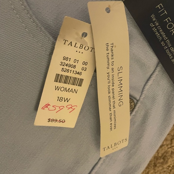 Talbots 18W jogging crop - Picture 4 of 6